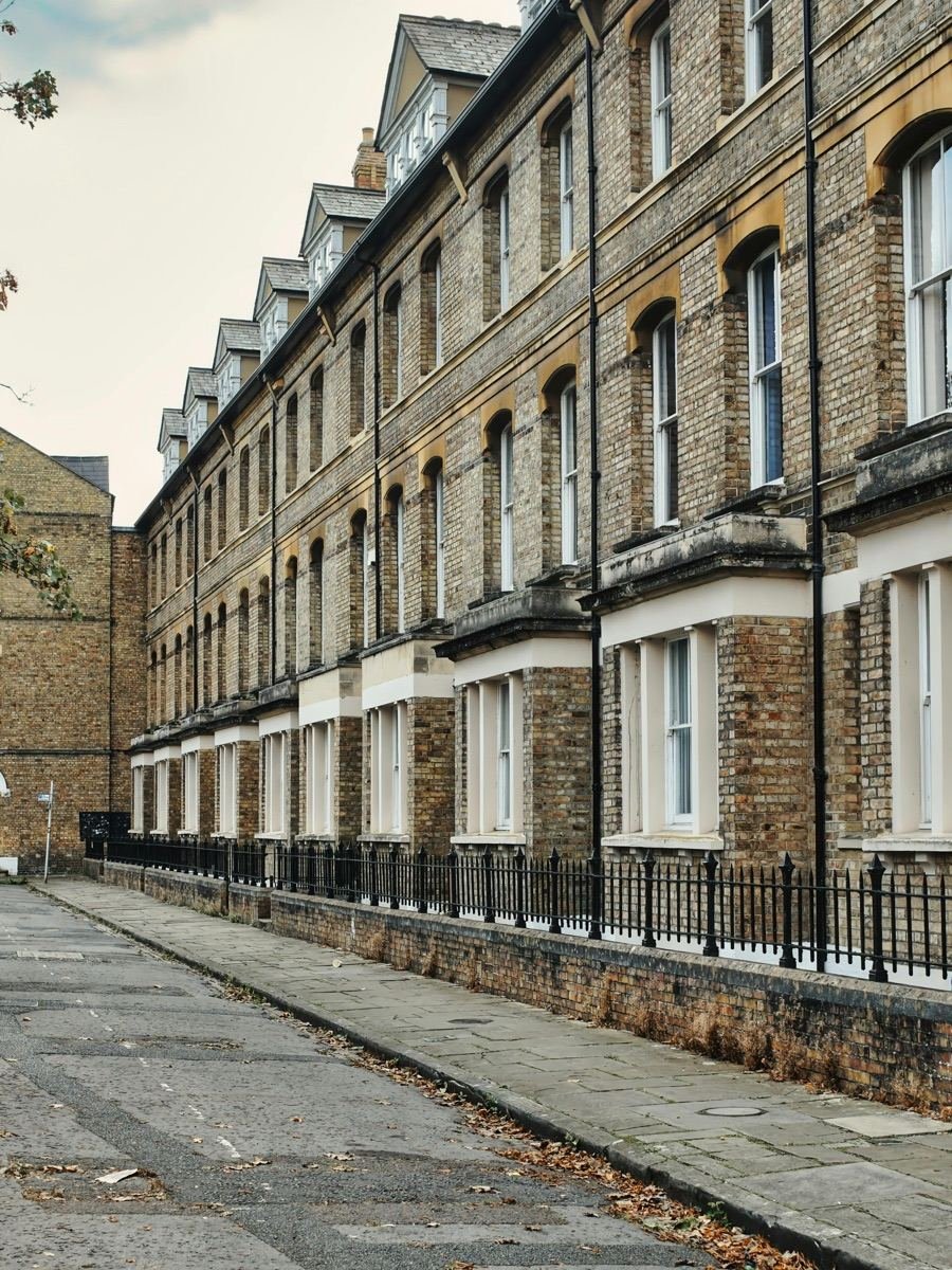 Row of buy-to-let terraced houses in South Yorkshire representing a landlord property portfolio
