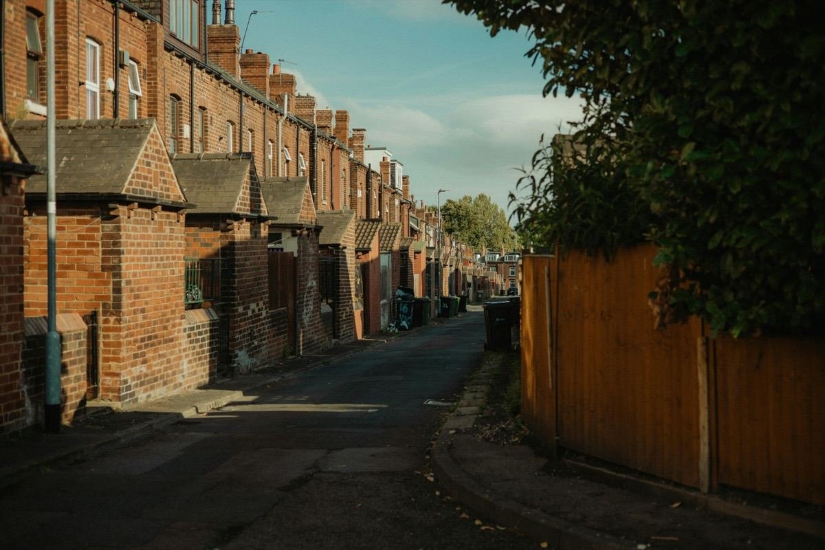 Landlord reviewing property portfolio documents ahead of a fast cash sale in South Yorkshire
